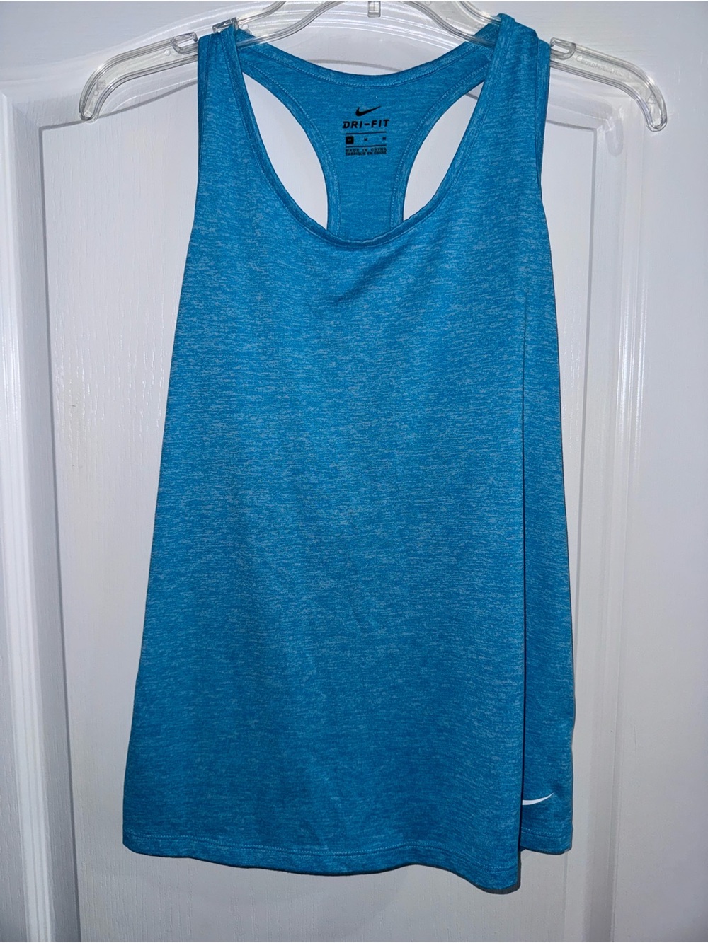 Nike Teal Blue Racerback Dri-FIT Tank Top